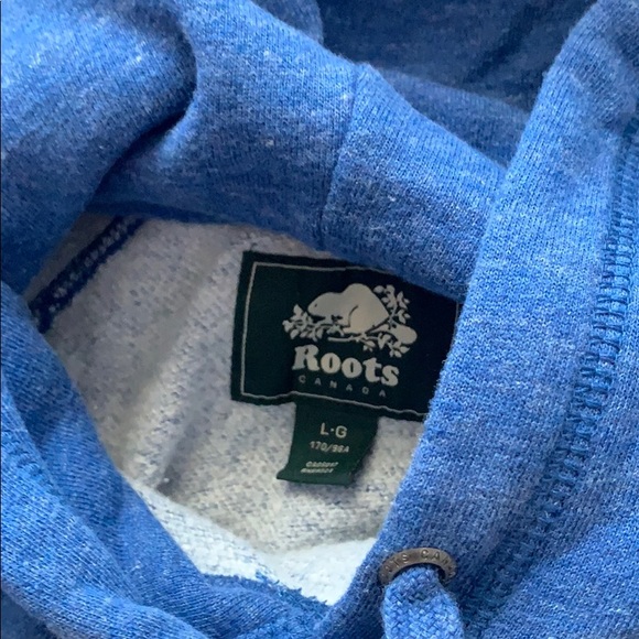 Roots cropped hoodie with detail on the wrists - Picture 3 of 3